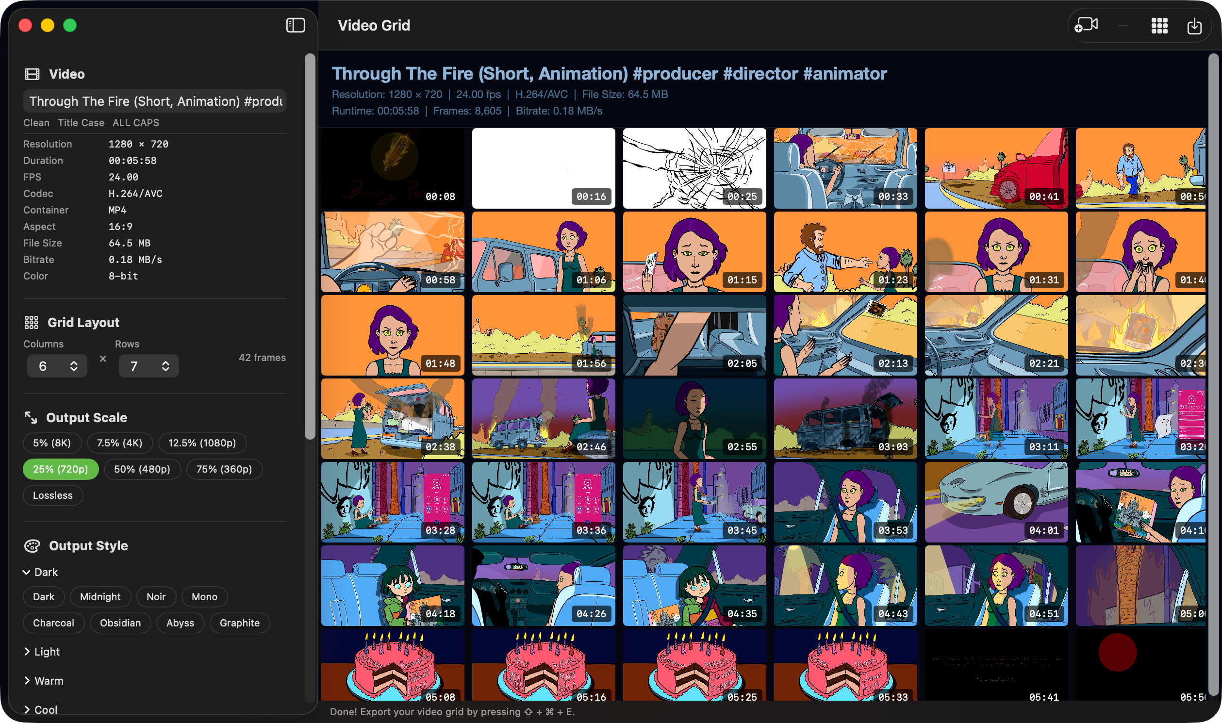 Video Grid screenshot